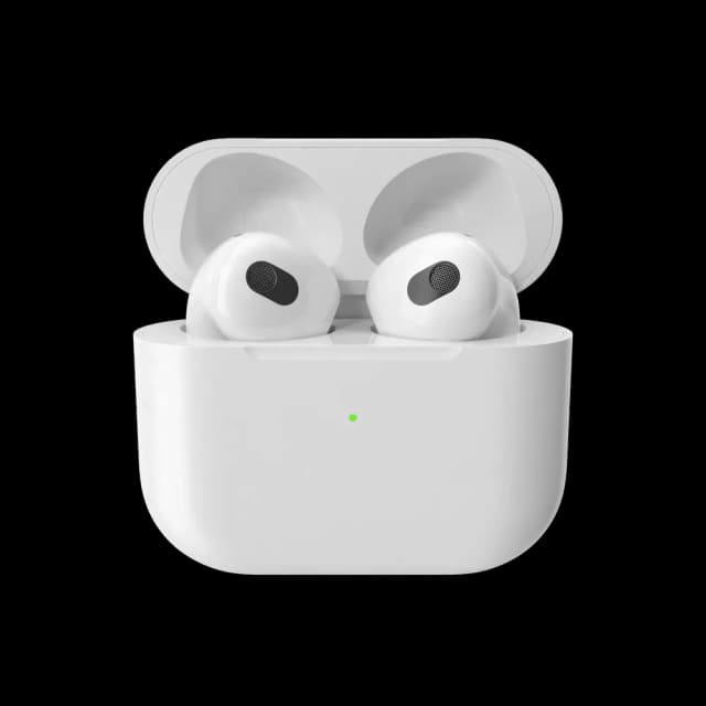 AirPods no conceito visual do aplicativo